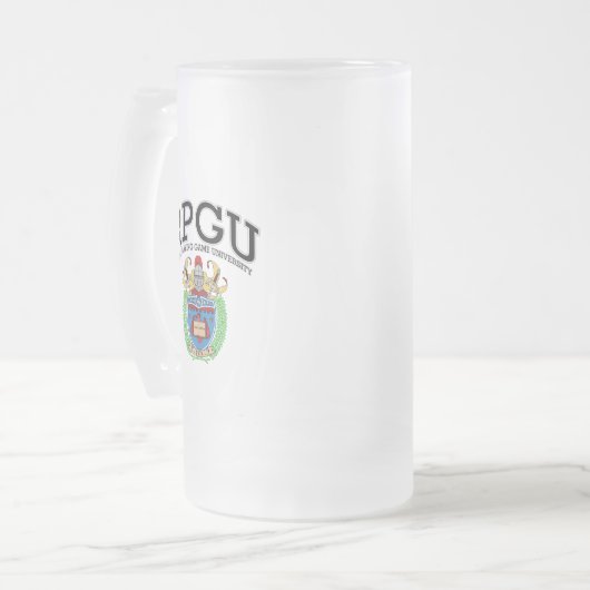 RPGU MATTGLAS BIERGLAS (Vorderseite Links)