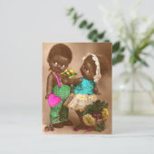 RPPC-adorable schwarze Puppen der 20er Jahre in Li Postkarte (Stehend Vorderseite)