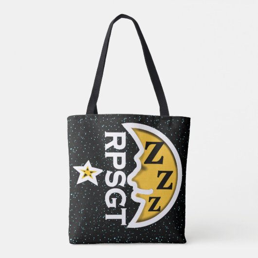 RPSGT POLYSOMNOGRPAHY SCHLAF durch Slipperywindow Tasche (Rückseite)