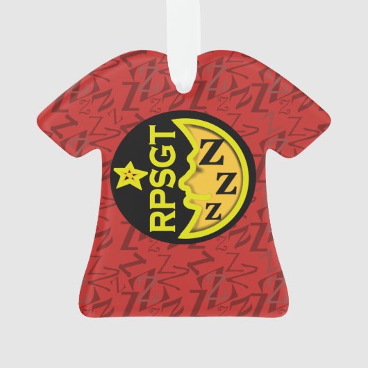 RPSGT SCHLAF POLYSOMNOGRAPHY durch Slipperywindow Ornament (Rückseite)