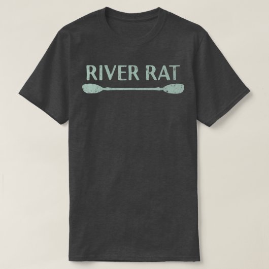 RRat Shirt Kajak und Kanu Shirt Outdoo (Design vorne)
