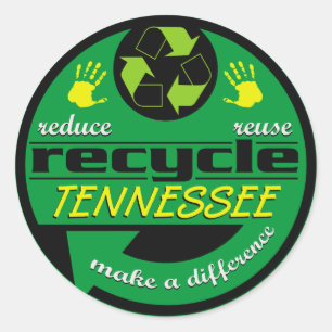 RRR Tennessee Runder Aufkleber