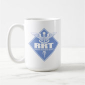 RRT Registrierter Atemtherapeut Kaffeetasse (Links)