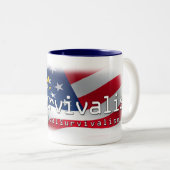 RS Patriot-Tasse Zweifarbige Tasse (VorderseiteRechts)