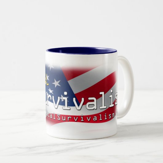 RS Patriot-Tasse Zweifarbige Tasse (VorderseiteRechts)