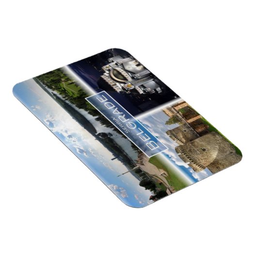 RS Serbien - Belgrad - Magnet (Rechte Seite)