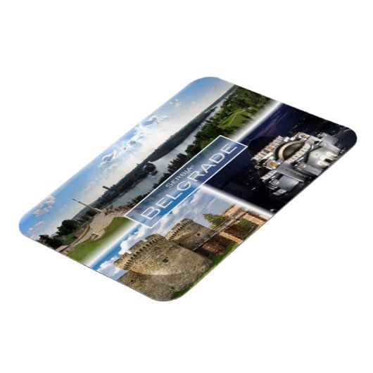 RS Serbien - Belgrad - Magnet (Linke Seite)