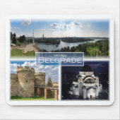 RS Serbien - Belgrad - Mousepad (Vorne)
