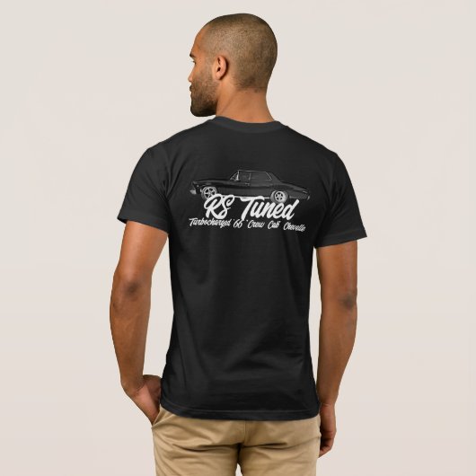 RS Tuned Chevelle T - Shirt (Schwarz voll)