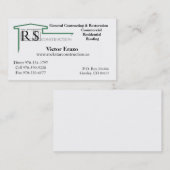 RS Visitenkarte (Vorne/Hinten)