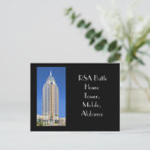 RSA Battle House Tower, Mobile, Alabama Postkarte (Stehend Vorderseite)