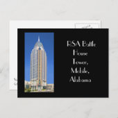 RSA Battle House Tower, Mobile, Alabama Postkarte (Vorne/Hinten)