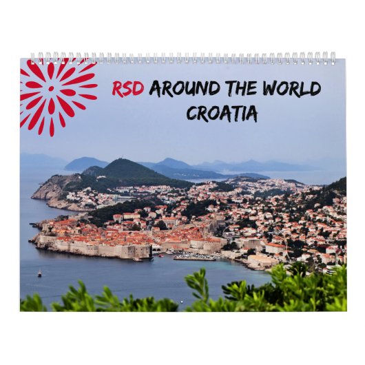 RSD auf der ganzen Welt | Kroatien Kalender (Titelbild)