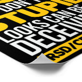 Rsd Awareness Crps Awareness-Geschenk Poster (Ecke)