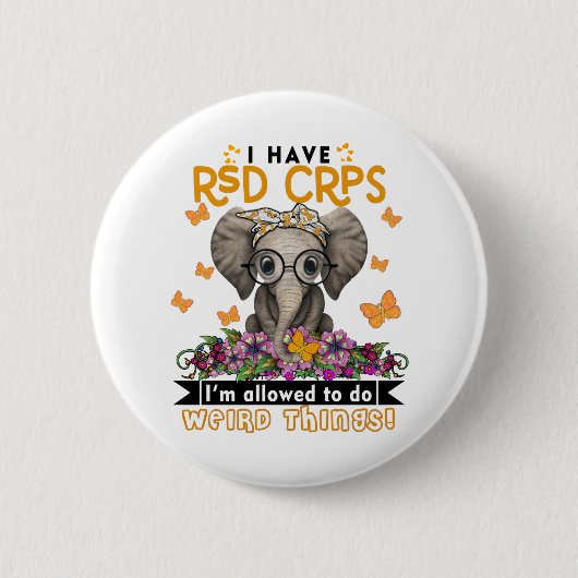 RSD CRPS-Aufklärungsmonatsgeschenke Button (Vorderseite)