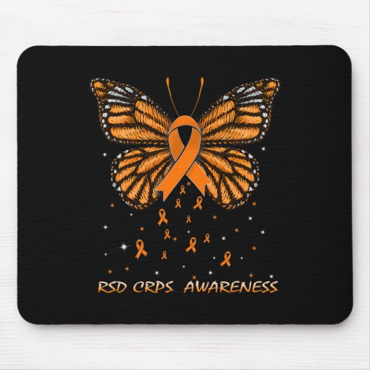 Rsd Crps Awareness Butterfly Mousepad (Vorne)