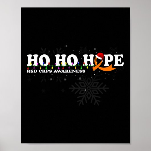 Rsd Crps Awareness Christmas Wish Poster (Vorne)