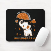 Rsd Crps Awareness Elephant 1 Mousepad (Mit Mouse)