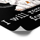 Rsd Crps Awareness Elephant Poster (Ecke)