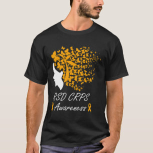 Rsd Crps Awareness - Frauen Schmetterlinge Haare O T-Shirt