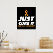 RSD CRPS Awareness zu heilen Poster (Küche)