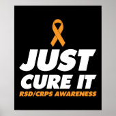 RSD CRPS Awareness zu heilen Poster (Vorne)