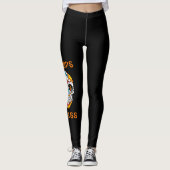 RSD/CRPS-BADASS-Zuckerschädel Leggings (Vorderseite)