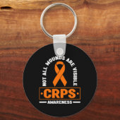 RSD CRPS-Bewusstsein 3 Schlüsselanhänger (Vorderseite)