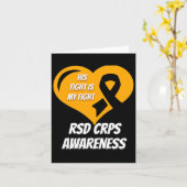 Rsd Crps-Bewusstsein 6 Karte (Gelbe Blume)