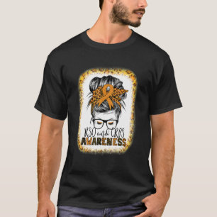 RSD CRPS-Bewusstsein chaotischen Haarknochen für F T-Shirt