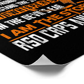 Rsd Crps Bewusstsein, dass ich der Sturmtebel bin Poster (Ecke)