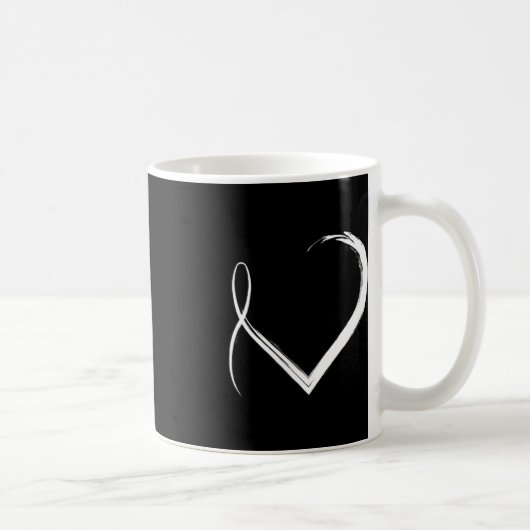 RSD-CRPS-Bewusstsein für Herz Kaffeetasse (Rechts)