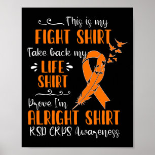 RSD CRPS-Bewusstsein für meinen Kampf Poster