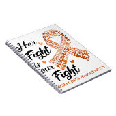 RSD CRPS-Bewusstsein Ihr Kampf ist unser Kampf Notizblock (Rechte Seite)