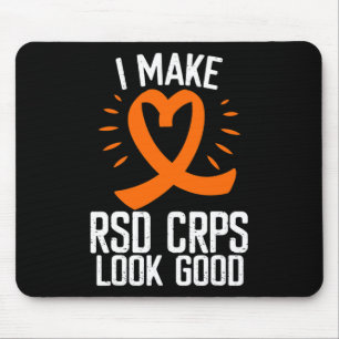 Rsd Crps Bewusstsein macht Rsd gut aussehen, Orang Mousepad