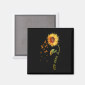 Rsd Crps Bewusstsein Sonnenblume 1 Magnet (Vorderseite/Rückseite)