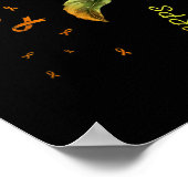 Rsd Crps Bewusstsein Sonnenblume 1 Poster (Ecke)