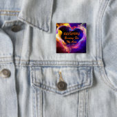 RSD/CRPS Bewusstseins-Knopf-Herz Button (Beispiel)