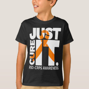 Rsd Crps Bewusstseins-Schleife Weißes Überlebender T-Shirt