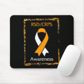 Rsd Crps Complex Regional Pain Syndrome Awareness Mousepad (Mit Mouse)