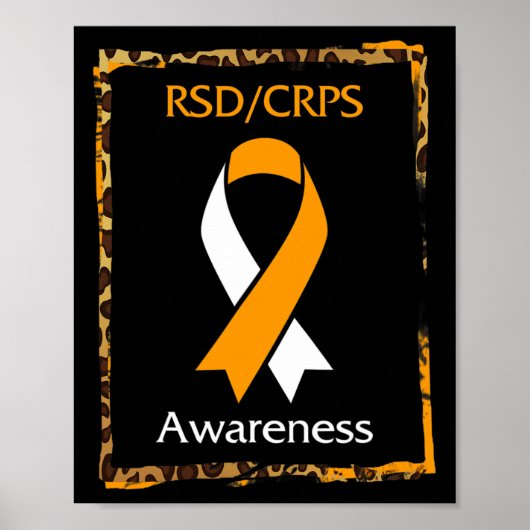 Rsd Crps Complex Regional Pain Syndrome Awareness Poster (Vorne)