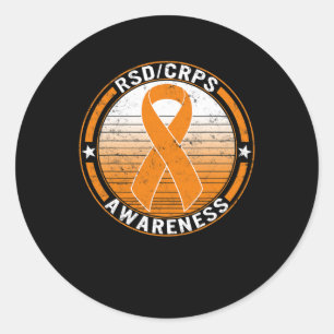 Rsd Crps Complex Regional Pain Syndrome Awareness Runder Aufkleber
