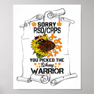 Rsd Crps, die Sie ausgewählt haben, das falsche Ge Poster