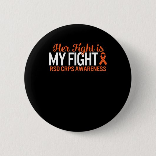 RSD CRPS: Ihr Kampf ist mein Kampfflugzeug R Button (Vorderseite)