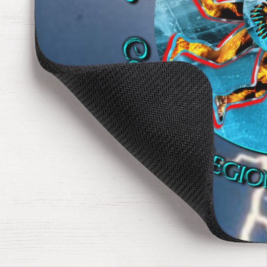 RSD/CRPS lodernde Hand-u. Mousepad (Ecke)