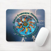 RSD/CRPS lodernde Hand-u. Mousepad (Mit Mouse)