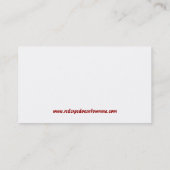 RSD/CRPS medizinische Karten (Rückseite)