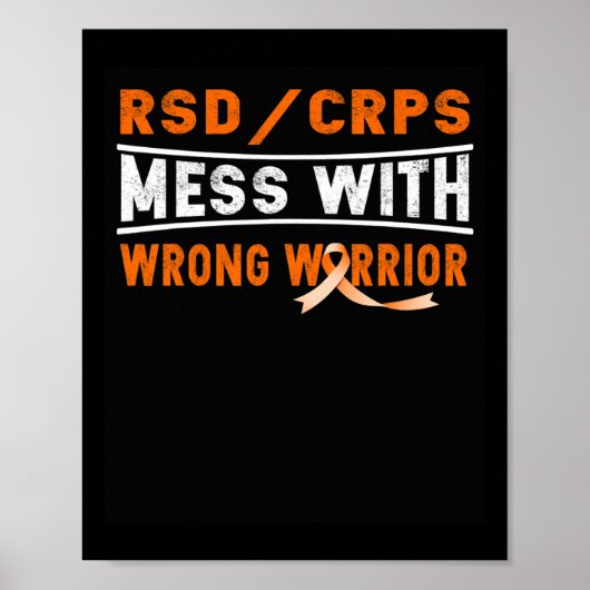 RSD CRPS-MUSTER MIT DEM FALSCHEN WARRIOR POSTER (Vorne)