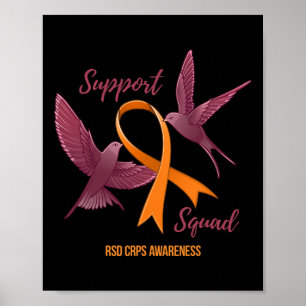 Rsd Crps Sensibilisierungskampagne für den Überleb Poster