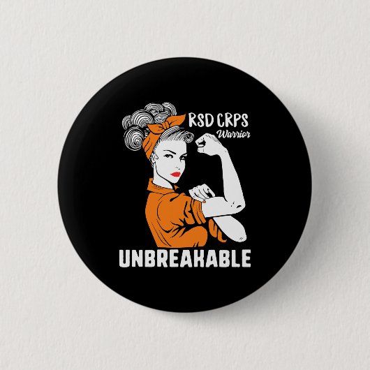 Rsd Crps Sensibilisierungskampagne Komplex Regiona Button (Vorderseite)